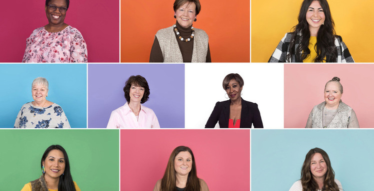 Montage of all Women of Distinction 2019