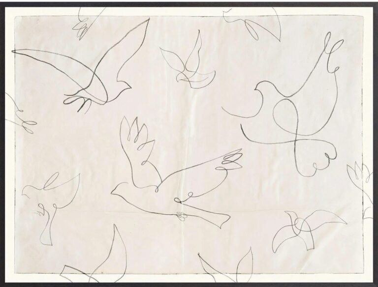 art of home bird sketches