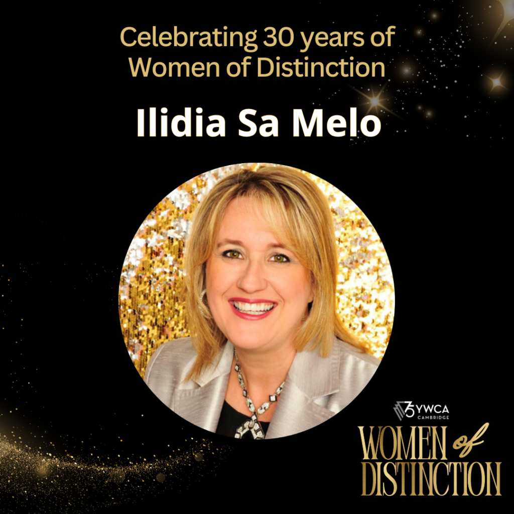 Photo of Ilidia Sa Melo Woman of Distinction recipient 2015