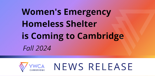 YWCA Cambridge Shelter - News Release