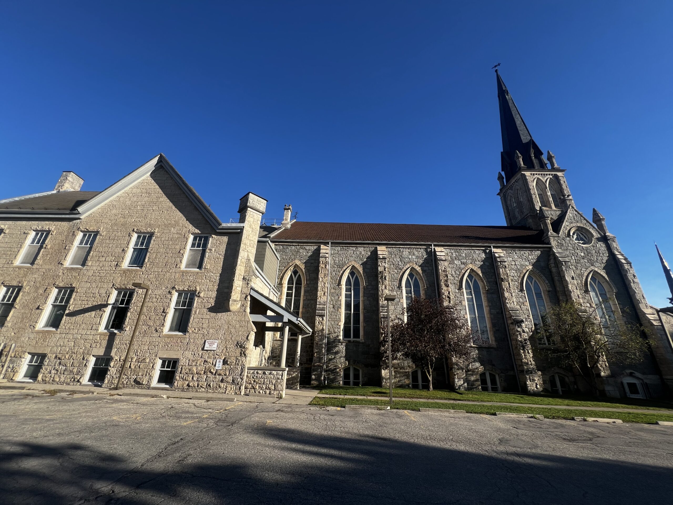 Exterior of Grace Bible Church